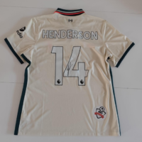 Gesigneerd shirt Henderson Liveroool