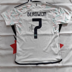 Gesigneerd Steven Bergwijn Ajax 2023/2024 Shirt