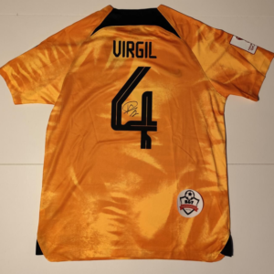 Gesigneerd Virgil van Dijk – Nederland 2022 Shirt