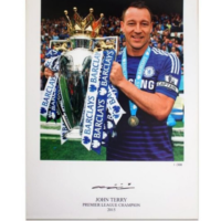 Gesigneerde John Terry Poster - Beperkte Oplage