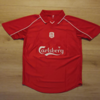 Jari Litmanen gesigneerd Liverpool shirt