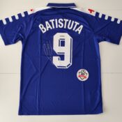 Gesigneerd Gabriel Batistuta Fiorentina Shirt