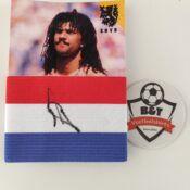 Gesigneerde aanvoerdersband van Ruud Gullit