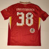 Gesigneerd Ryan Gravenberch Liverpool Shirt (2024/2025)