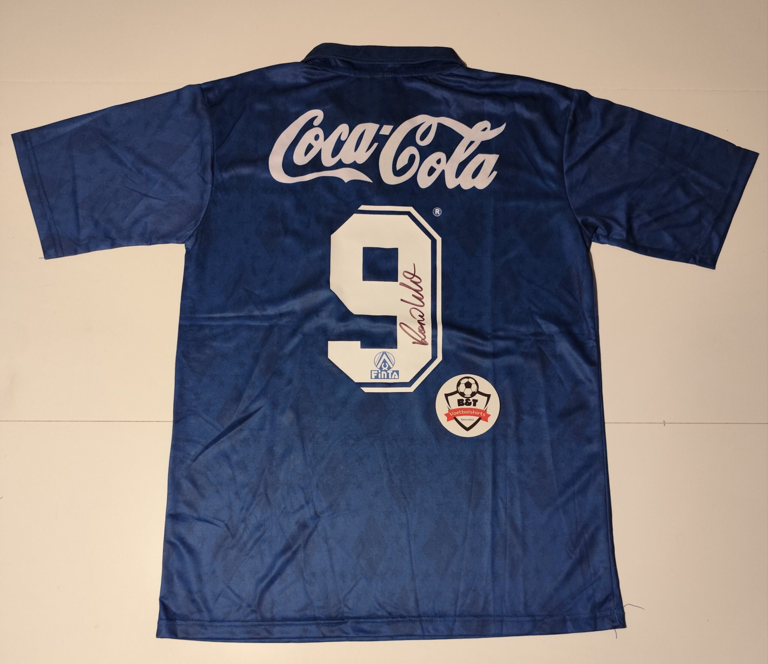 Gesigneerd Cruzeiro Shirt – Ronaldo Nazário 'O Fenômeno' (#9)