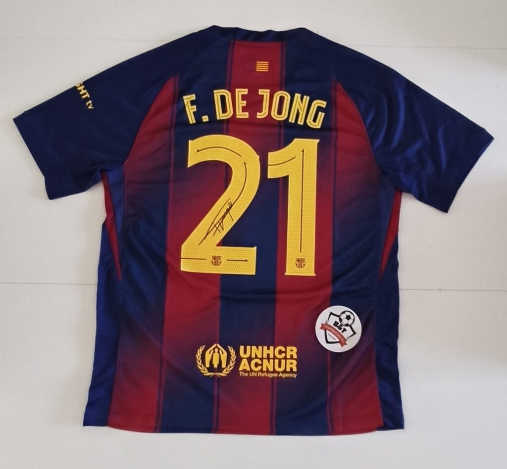 GESIGNEERD FRENKIE DE JONG – FC BARCELONA
