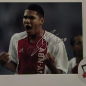 Gesigneerde foto van Hedwiges Maduro (liggende foto)