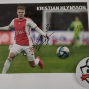Gesigneerde foto van Kristian Hlynsson