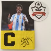 Gesigneerde aanvoerdersband van Carrizo
